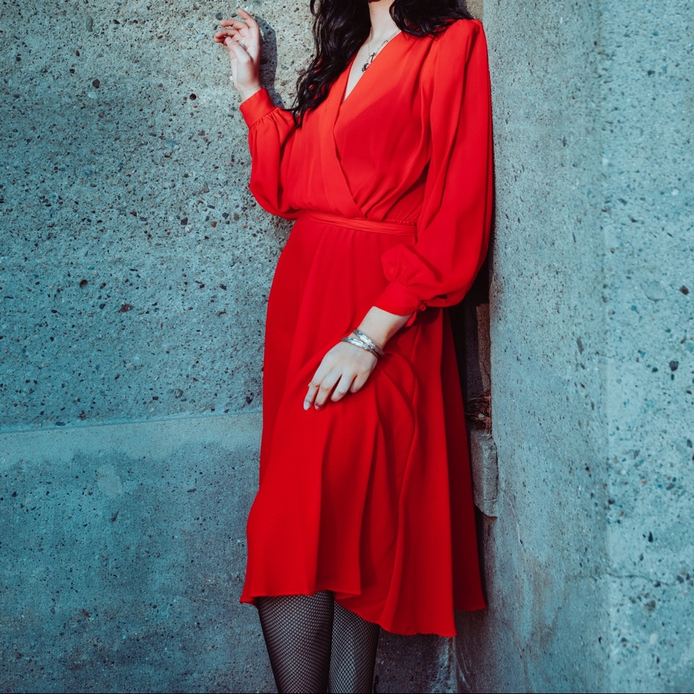 Superstition red dress